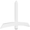 Ekena Millwork Bellingham Architectural Grade PVC Gable Bracket, 72"W x 45"H x 2"D x 6"F, 15/12 Pitch GBP072X45X0206BEL00 - alternate 1